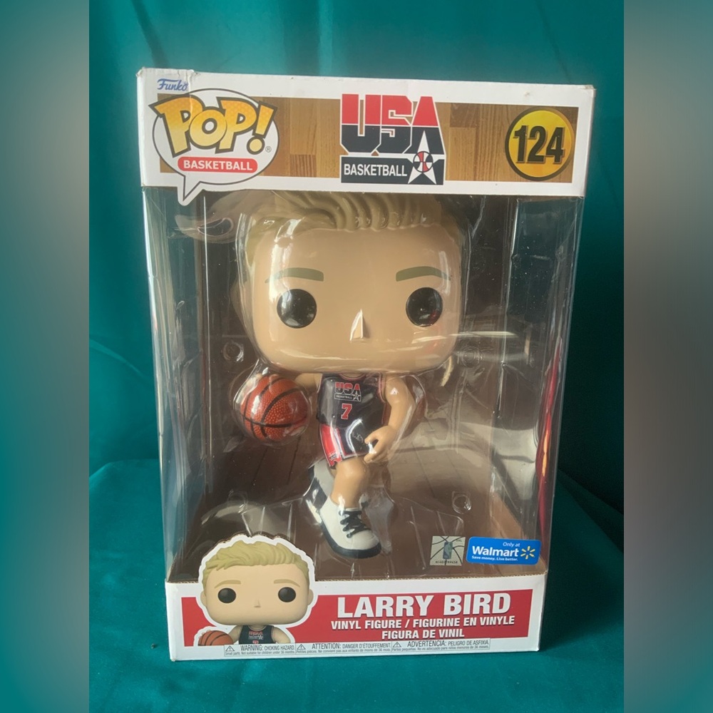 Funko, POP!, LARRY BIRD, TEAM USA 🇺🇸, 1992 BARCELONA OLYMPICS, NEW IN BOX, EC